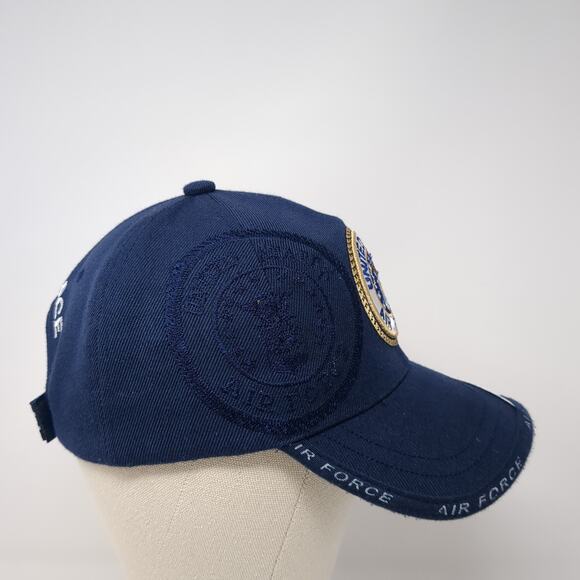United States Air Force Baseball Cap Blue OS Adjustable Embroidered Sports Cap - Picture 4 of 8